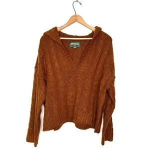 American Eagle | AE Brown Soft & Cozy Hoodie Sweater Size Medium